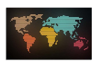 Fototapeta Map Lines 24824